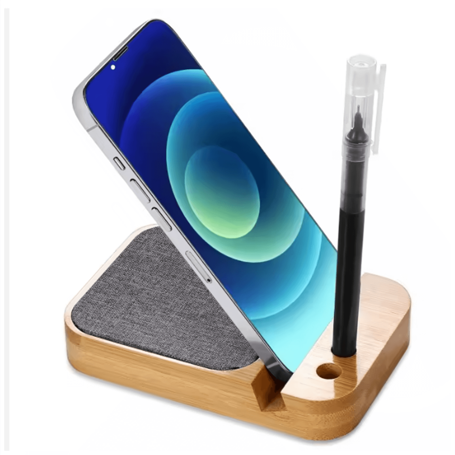 Wireless Bamboo Charging set