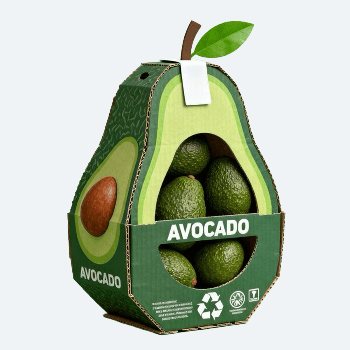 Custom-Form Produce Packaging