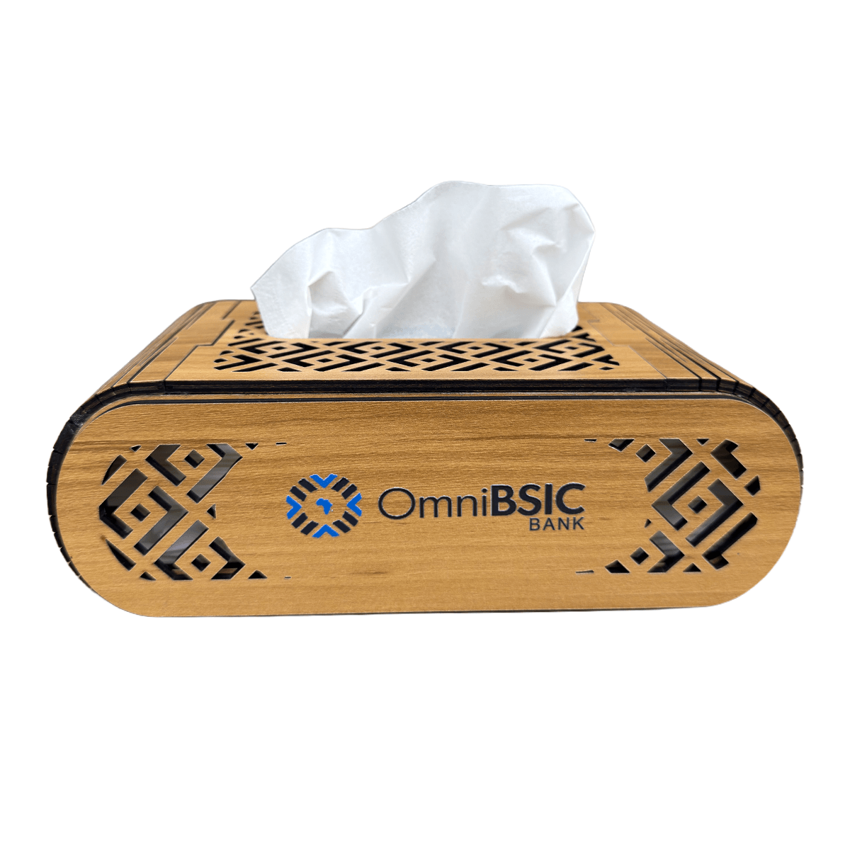 Customizable Wooden Tissue box