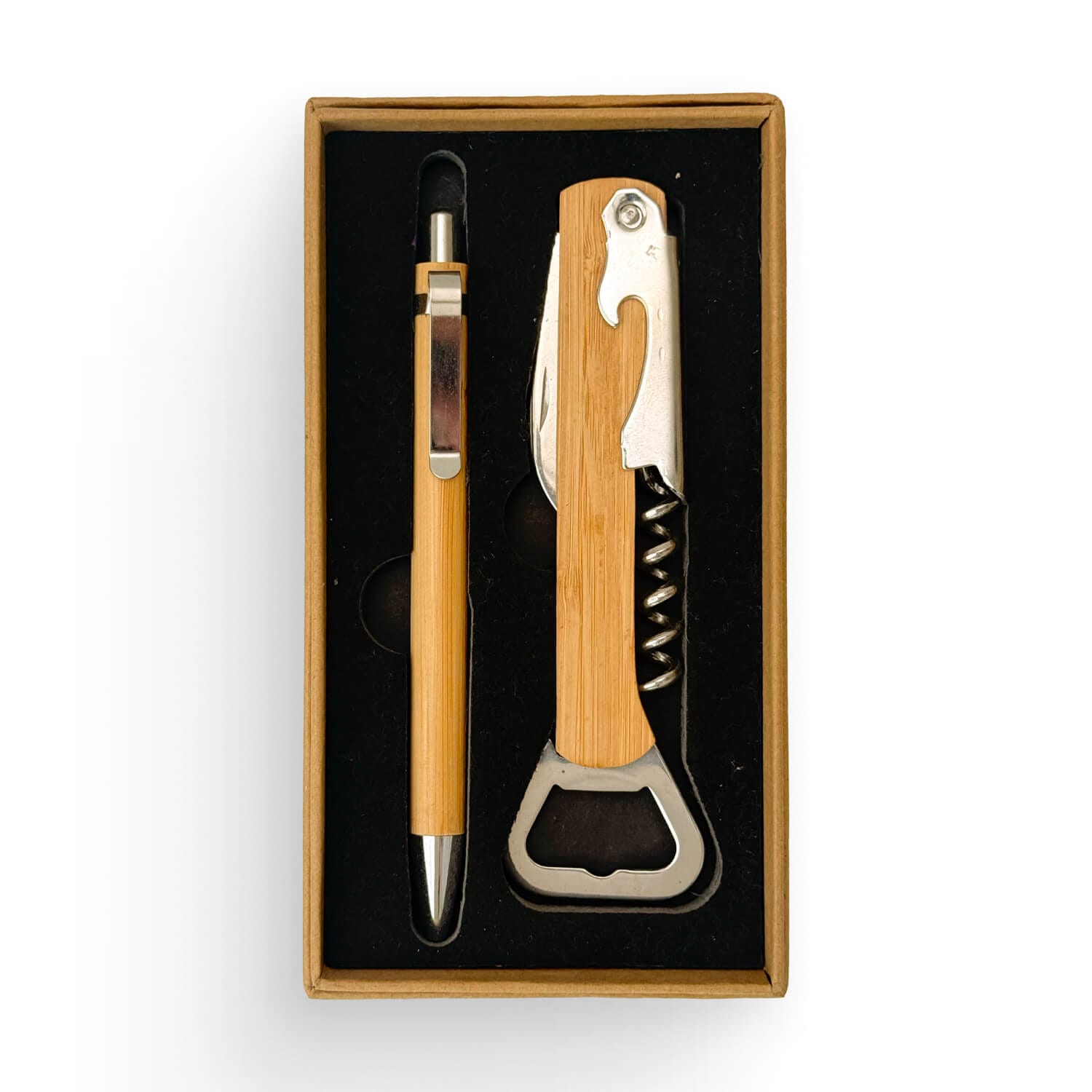 Customizable Bamboo Gifting Multi-Tool Set